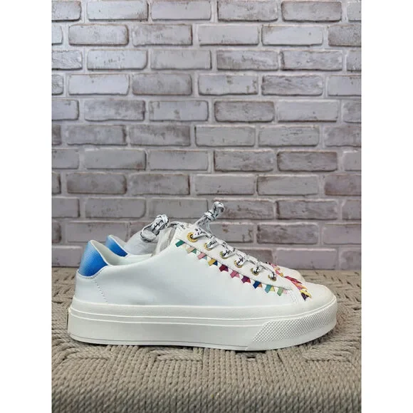Karl Lagerfeld Sneakers – White Multi, Size 9 – Like New Condition - Picture 3 of 6